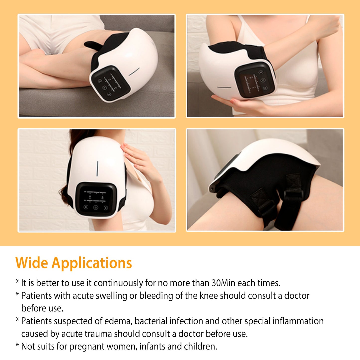 Electric Rechargeable Knee Massager