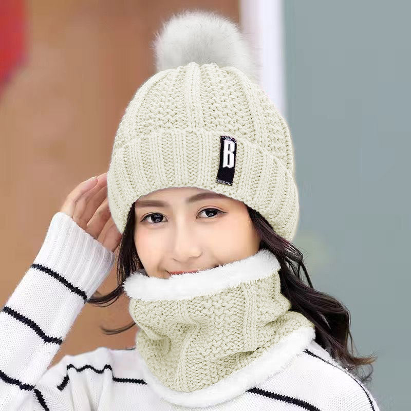 Winter Beanie Hat Scarf