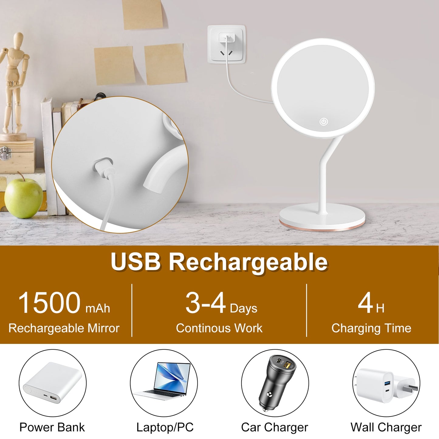 Magnifying Makeup Mirror 5X