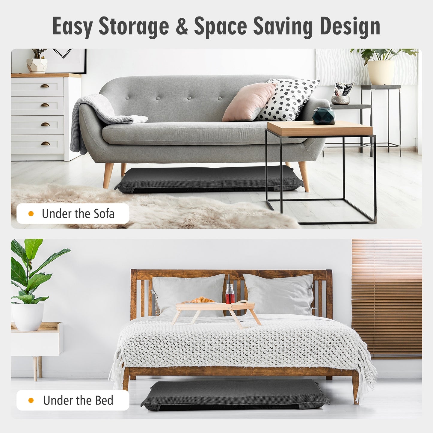 Adjustable Floor Chair with 6 Reclining Positions