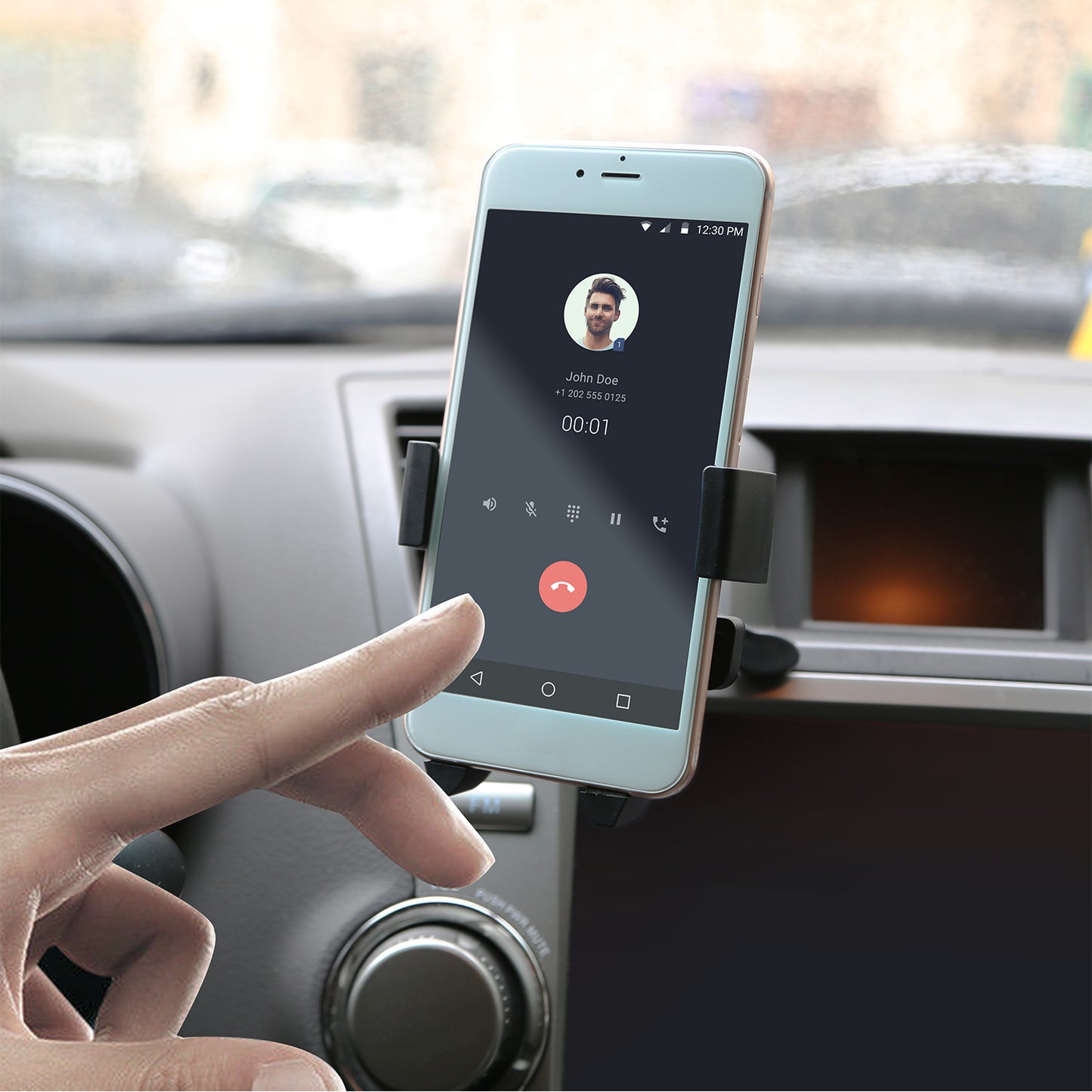 Car Air Vent Phone Mount with 360° Rotation