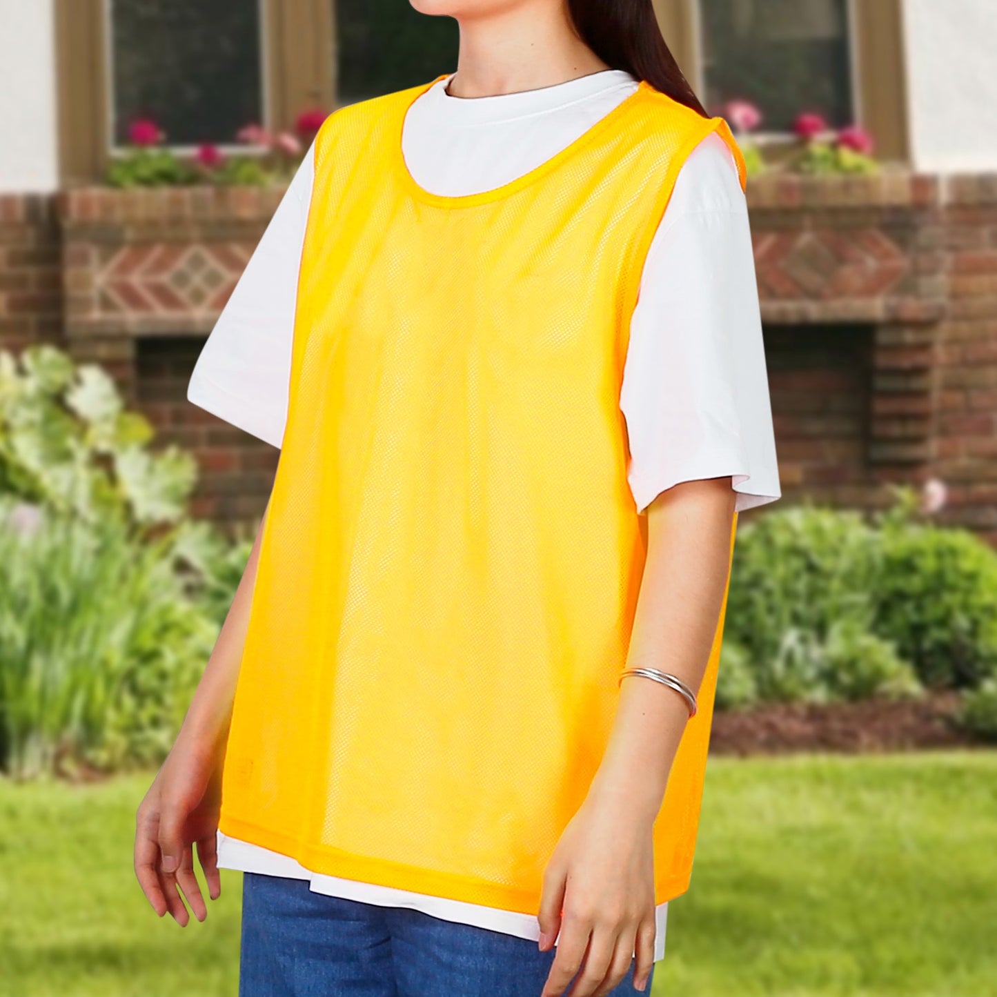 Mesh Scrimmage Vests 5-Pack for Team Sports Training