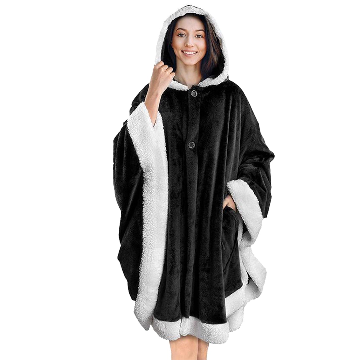 Soft Hoodie Blanket Snuggle Wrap