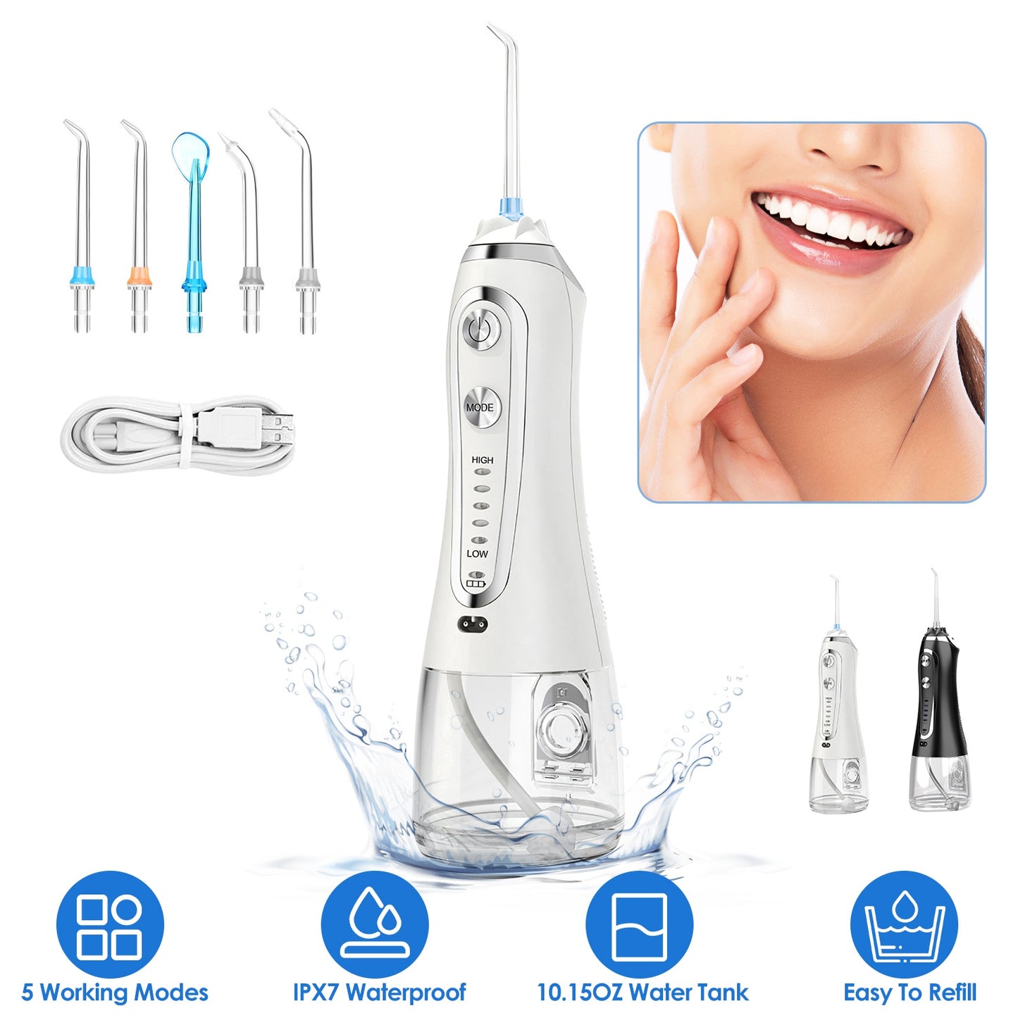 Portable Dental Flosser