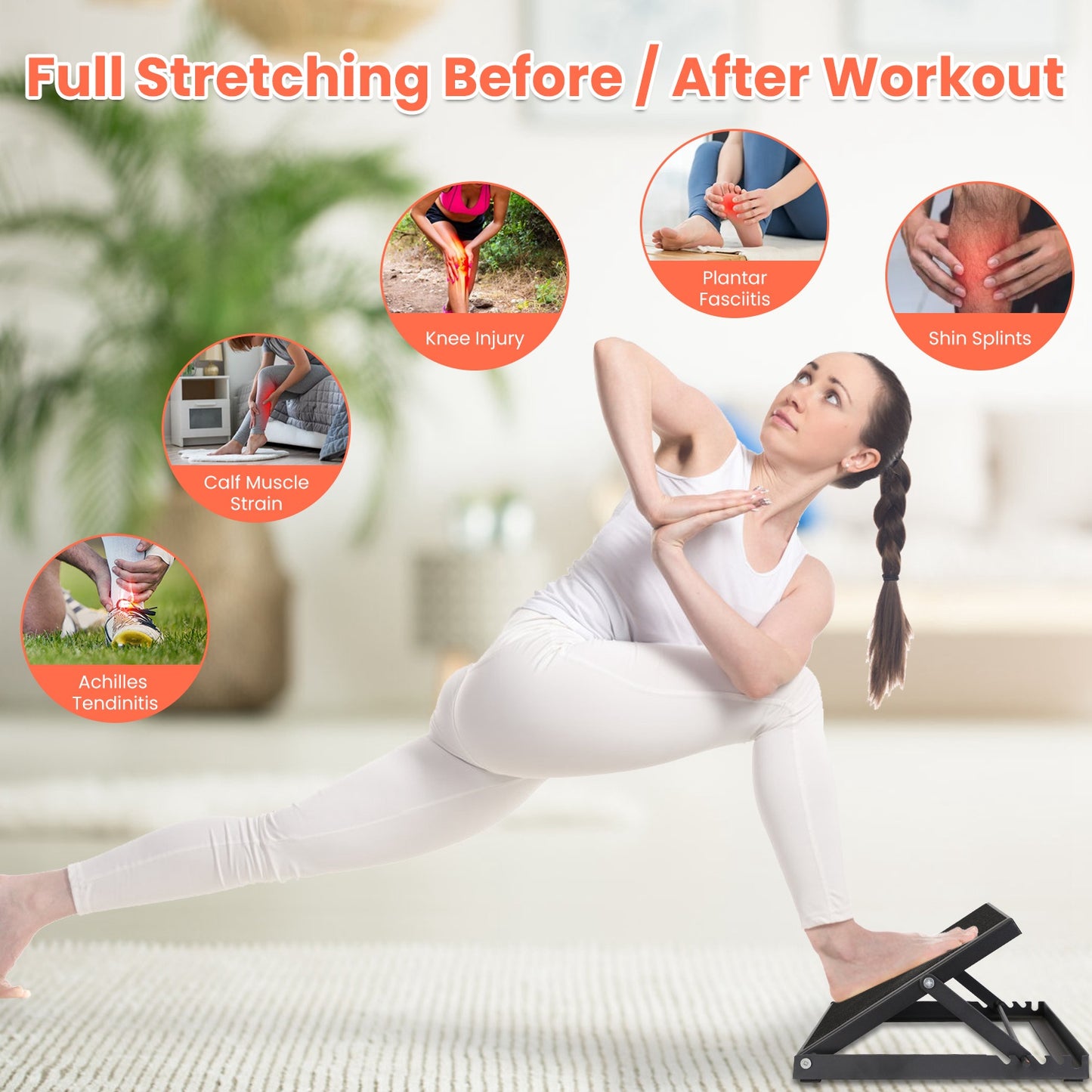 Steel Calf Stretcher Slant Board