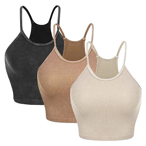 3 Pack Women Crop Top
