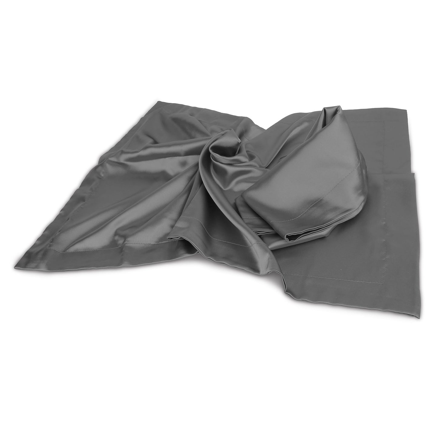 Satin King Pillowcase Set of 2 - Silky Smooth Hair & Skin Care