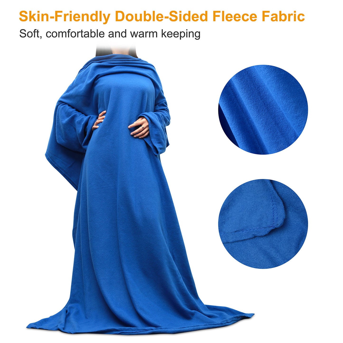 Wearable Fleece Blanket