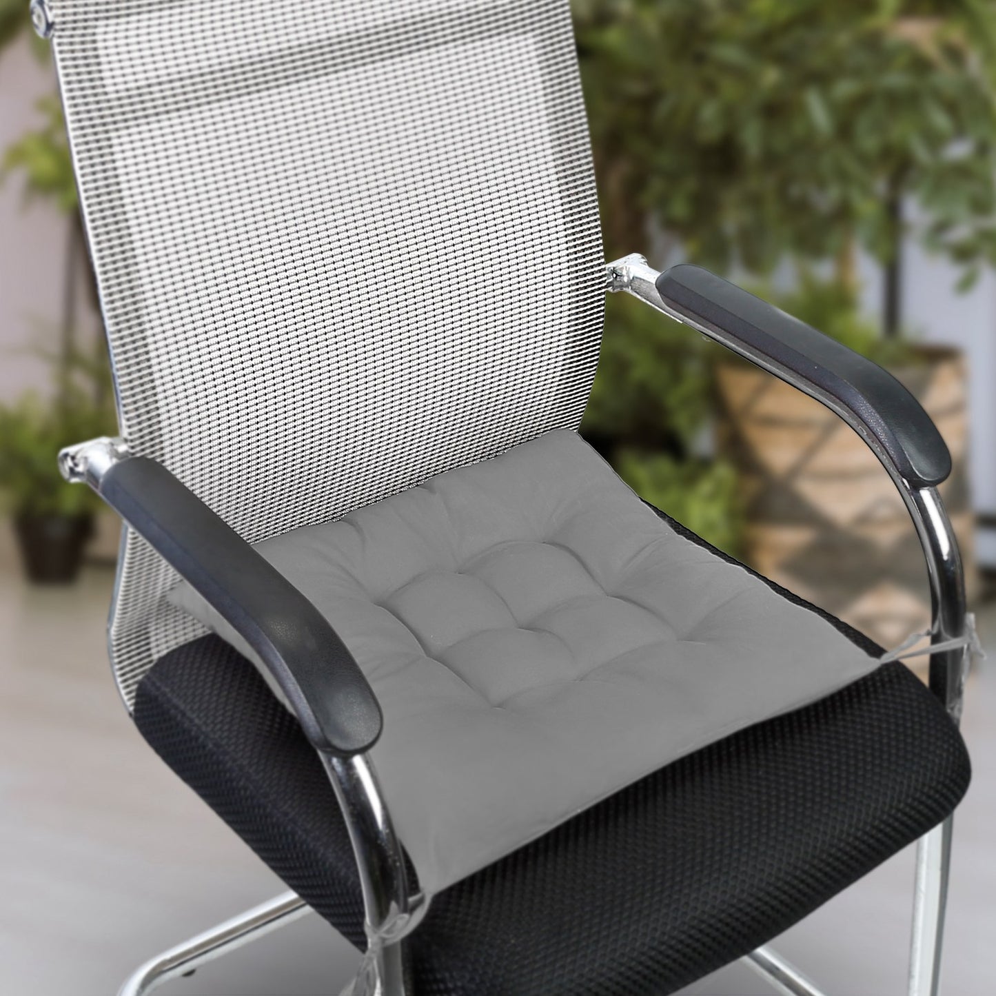 Square Chair Cushion Pads with Ties - 15.75" (Set of 4)