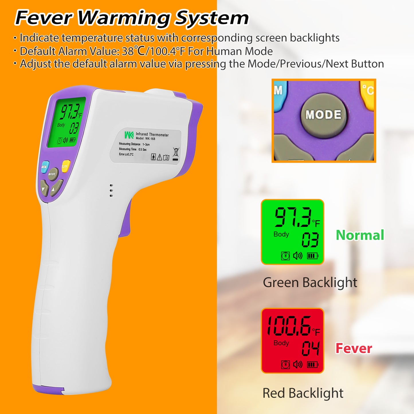 Non-contact Forehead Body Thermometer
