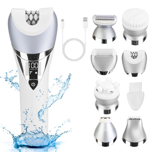 7 In 1 Electric Razor for Women Lady Hair Removal