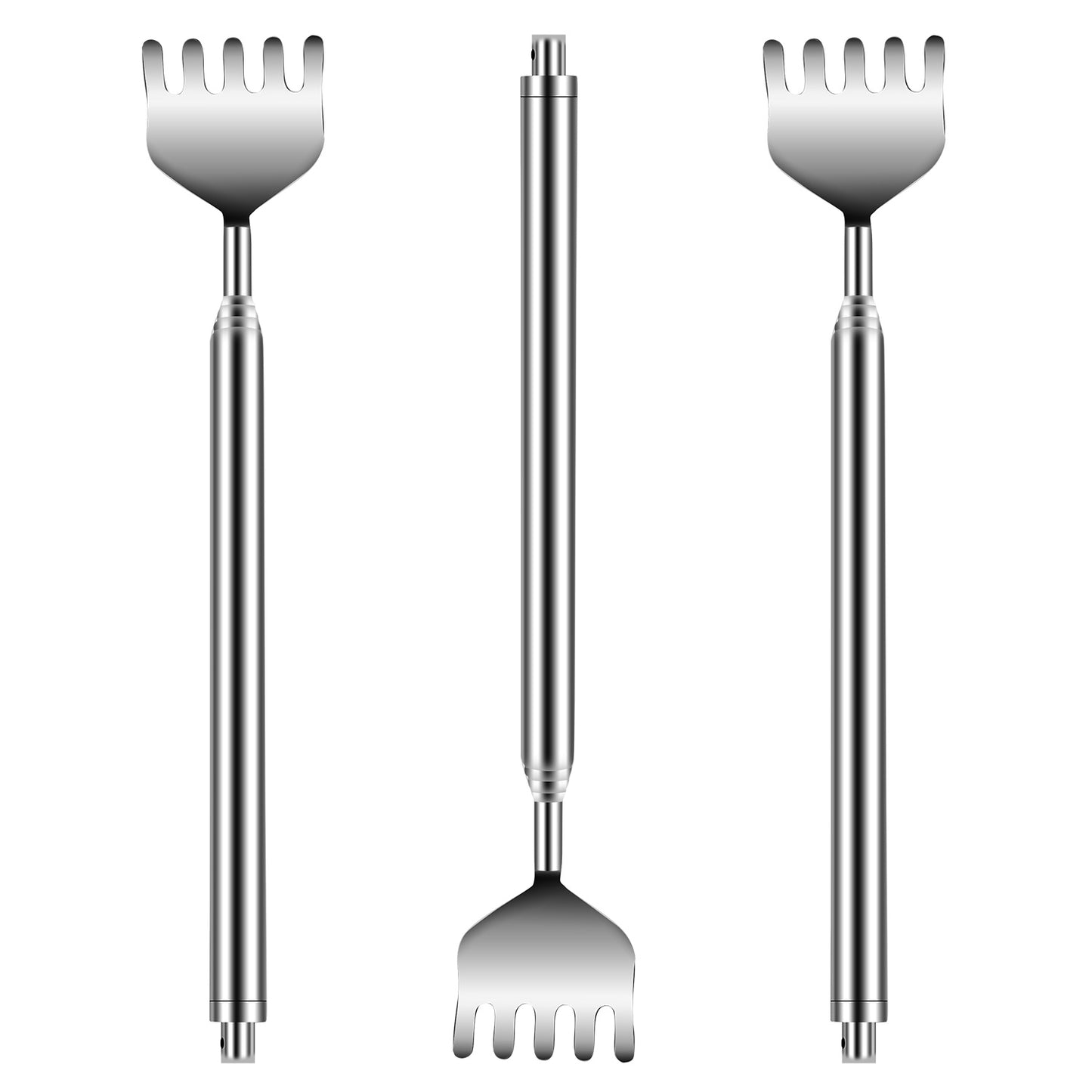 3Pcs Telescopic Back Scratchers