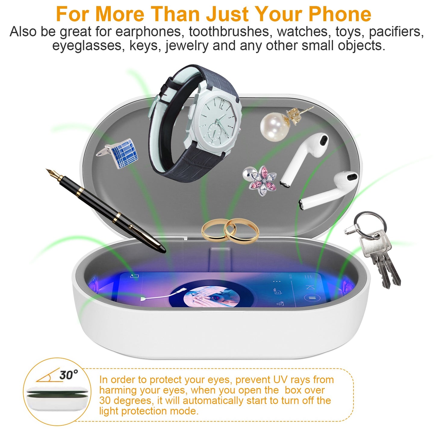 Wireless Charging Disinfection Lamp