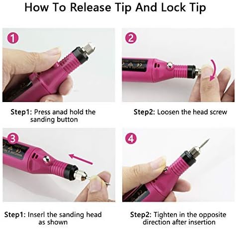 Electric Nail Art Drill Kit