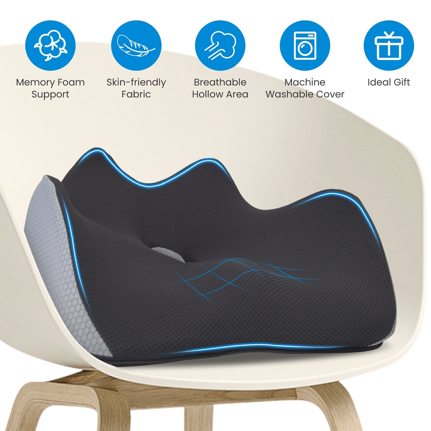 Memory Foam Seat Cushion