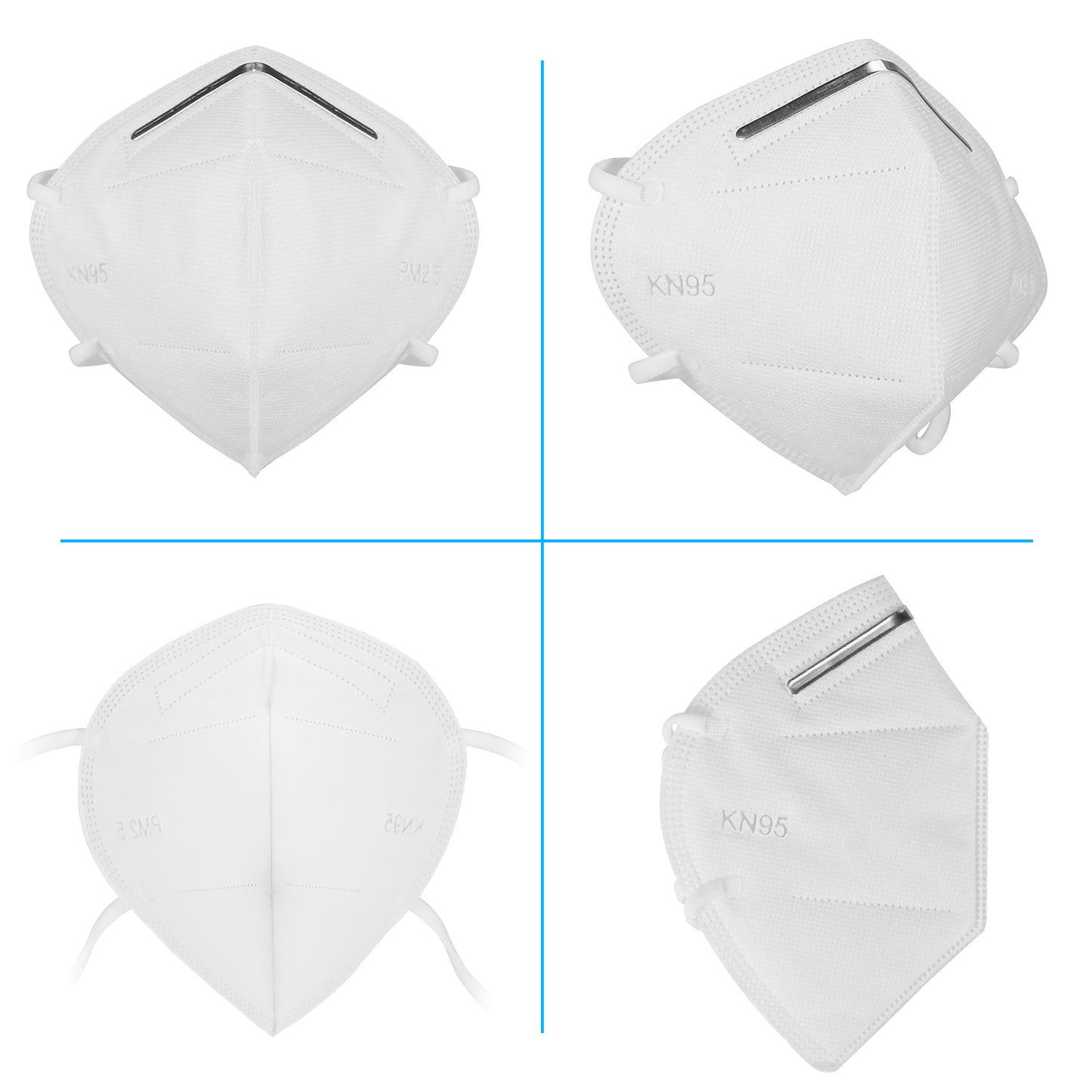 10Pcs Disposable KN95 Protective Face Mask