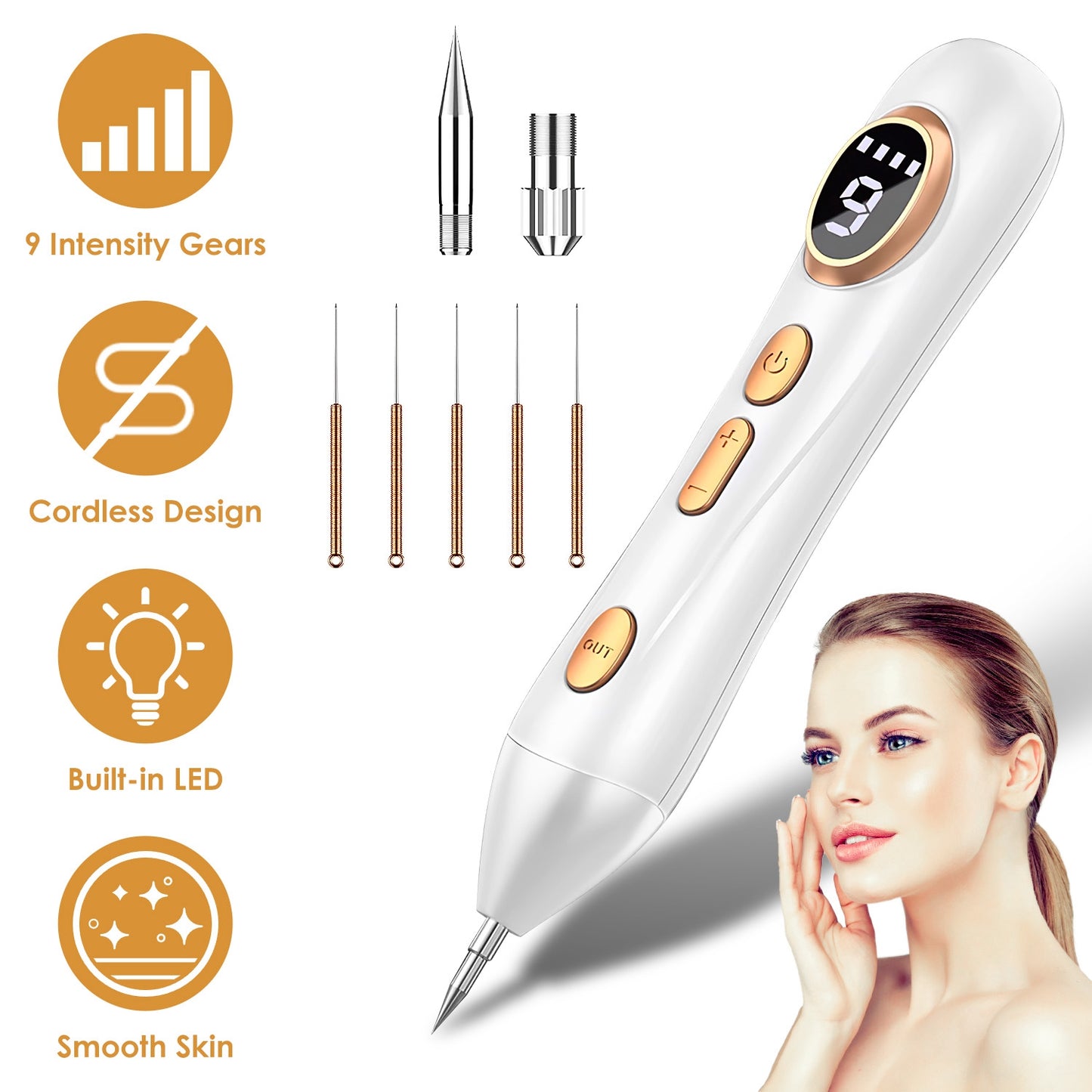 Rechargeable Mole & Wart Remover