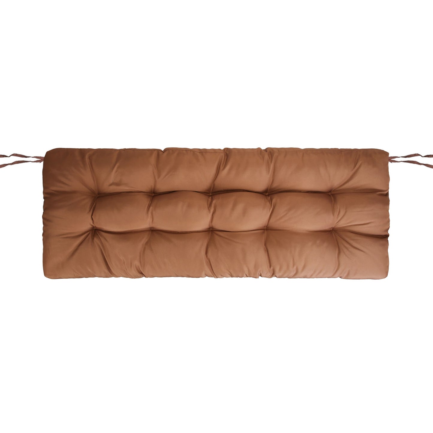 Bench Seat Cushion For Indoor Outdoor Furniture Non Slip Long Chair Cushion with Ties Strap Waterproof Swing Cushion 51.18x19.68IN For Garden Patio Ba