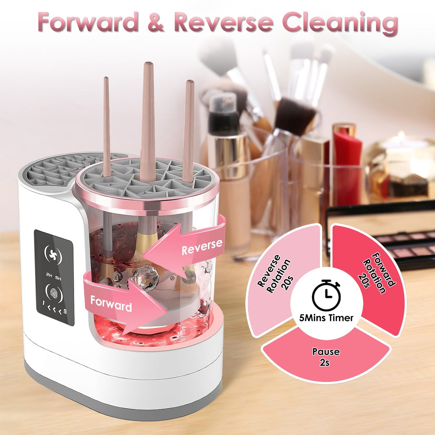 Electric Makeup Brush Cleaner