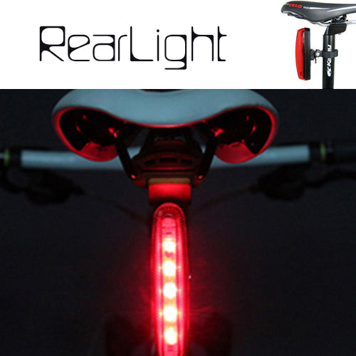 Bicycle Light Set with Q5 LED Headlights and Rear Light