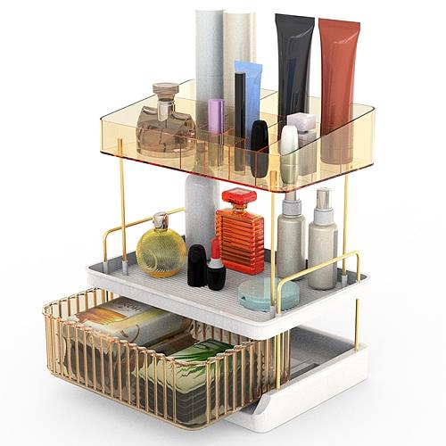 3 Tier Makeup Organizer for Vanity Large