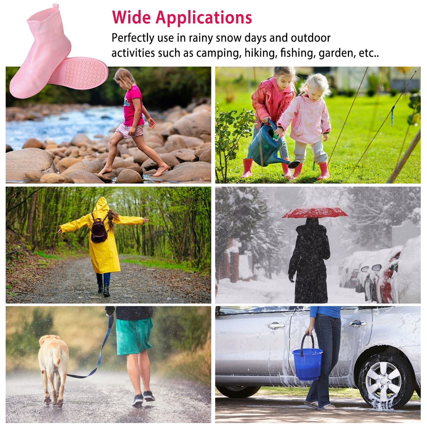 Waterproof Shoe Covers Reusable