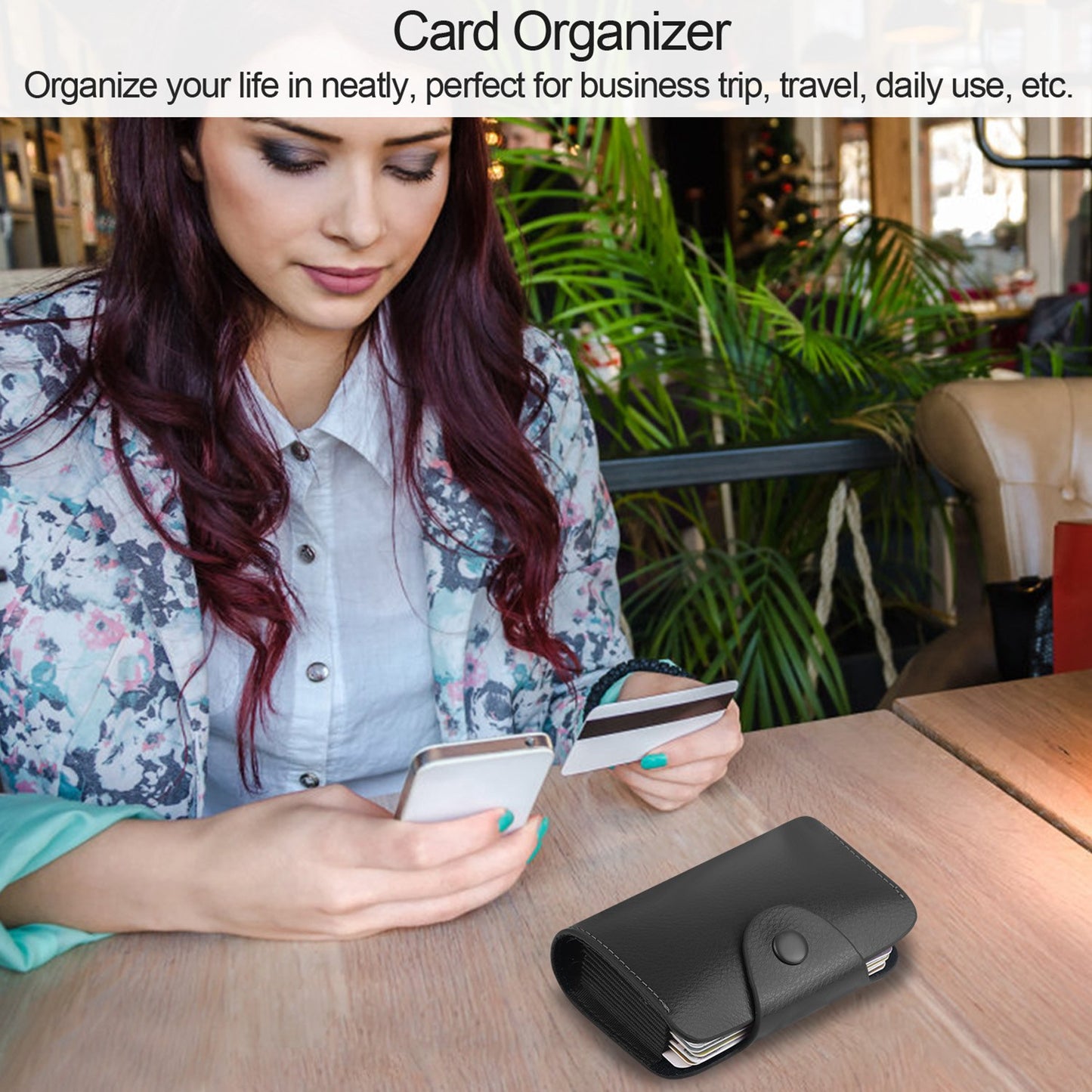 PU Leather Card Holder Wallet
