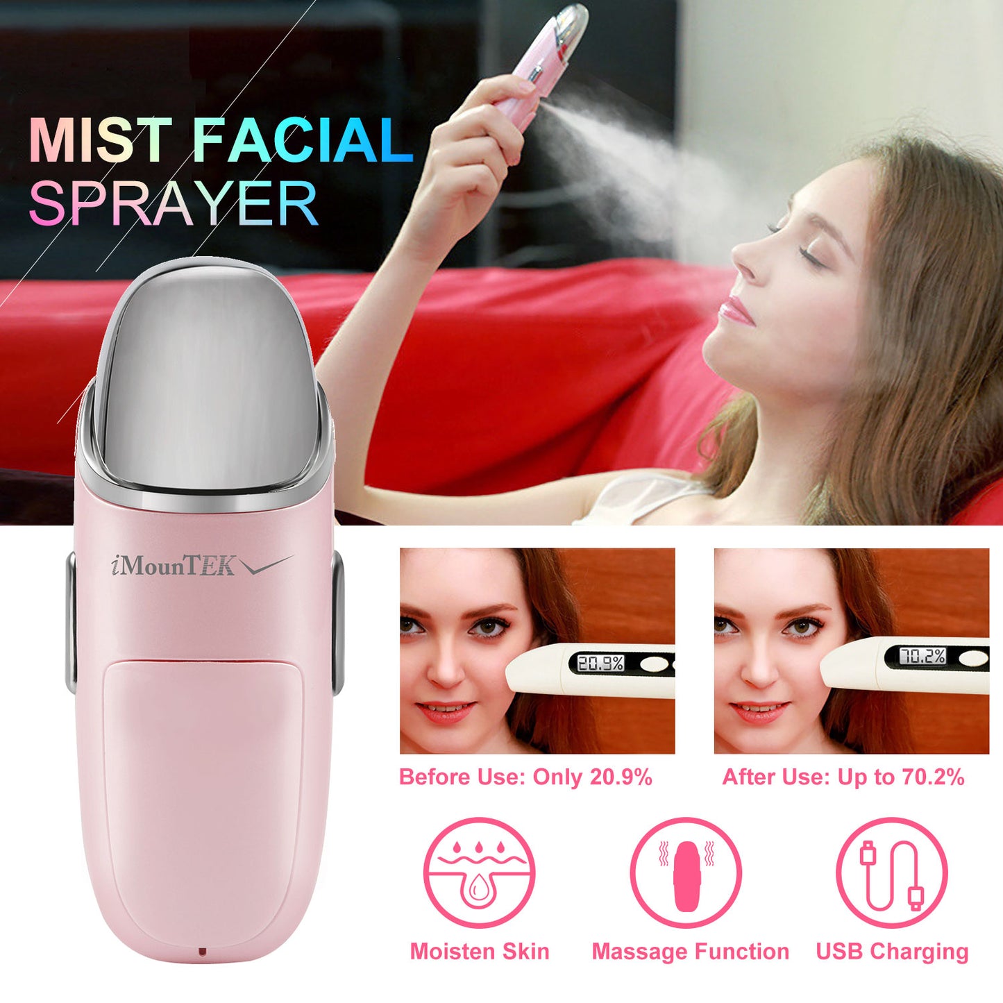 Facial Sprayer Massager