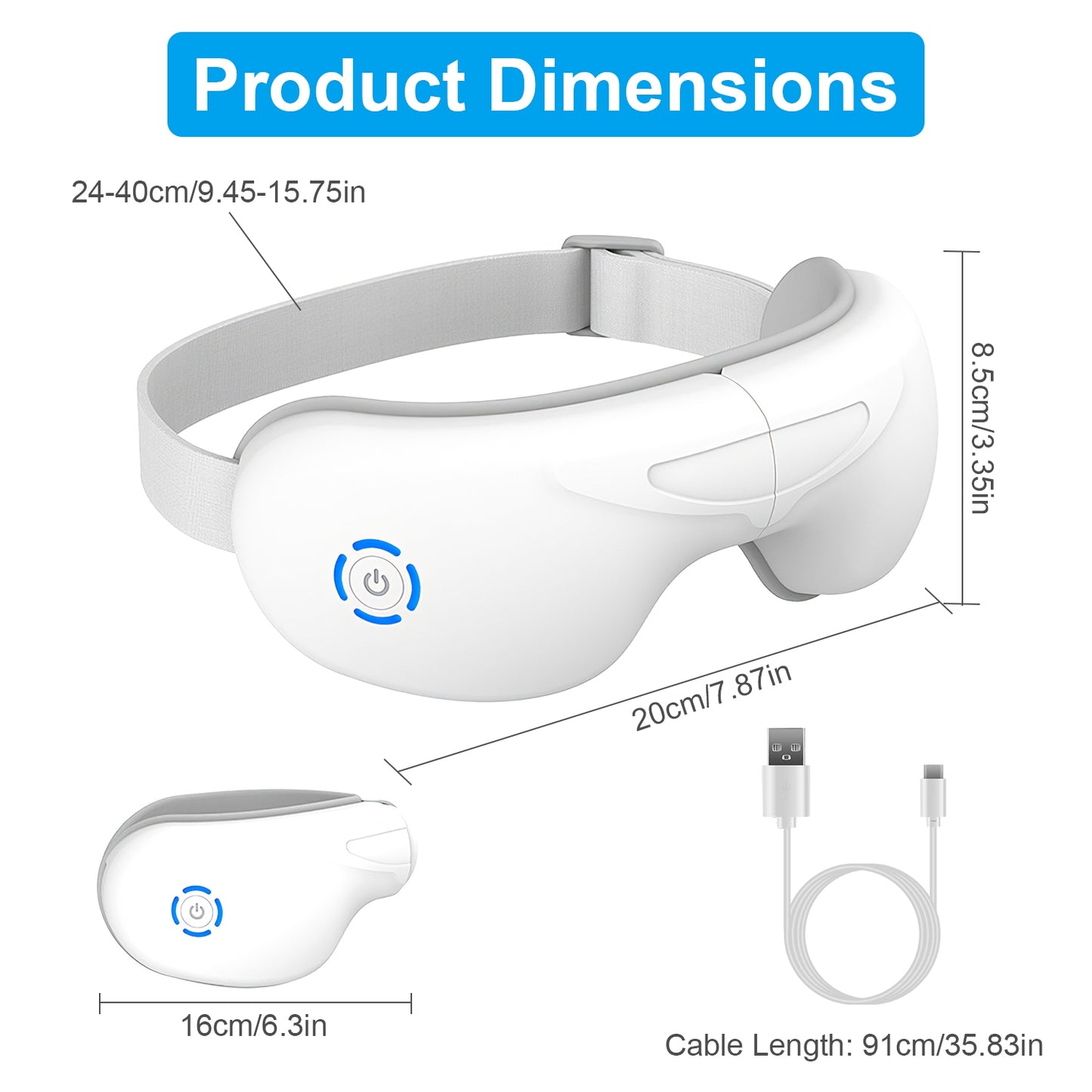 Eye Massager With Heat Music