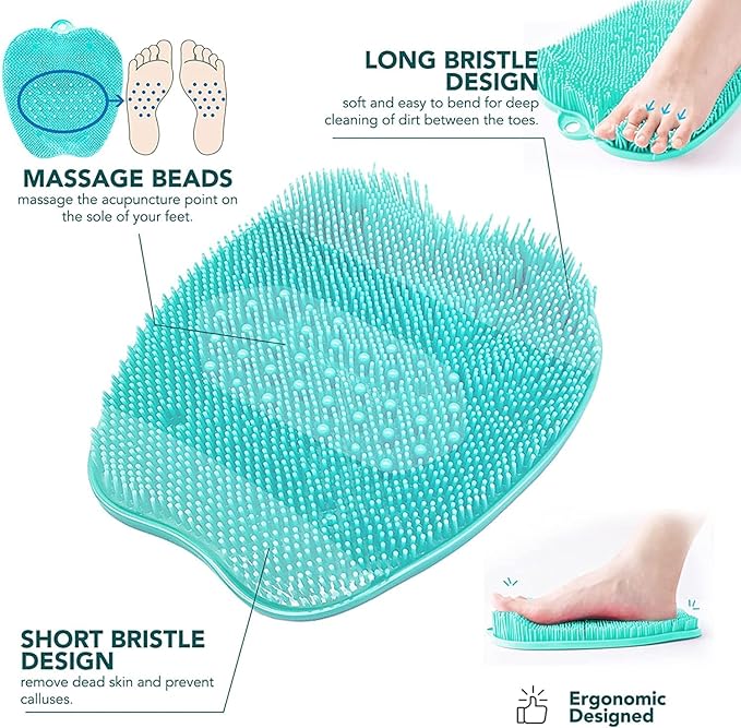 Foot Exfoliation Shower Scrubber