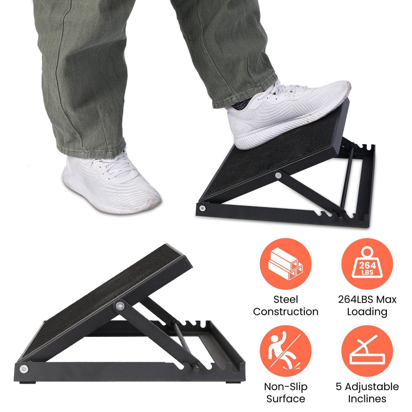 Steel Calf Stretcher Slant Board