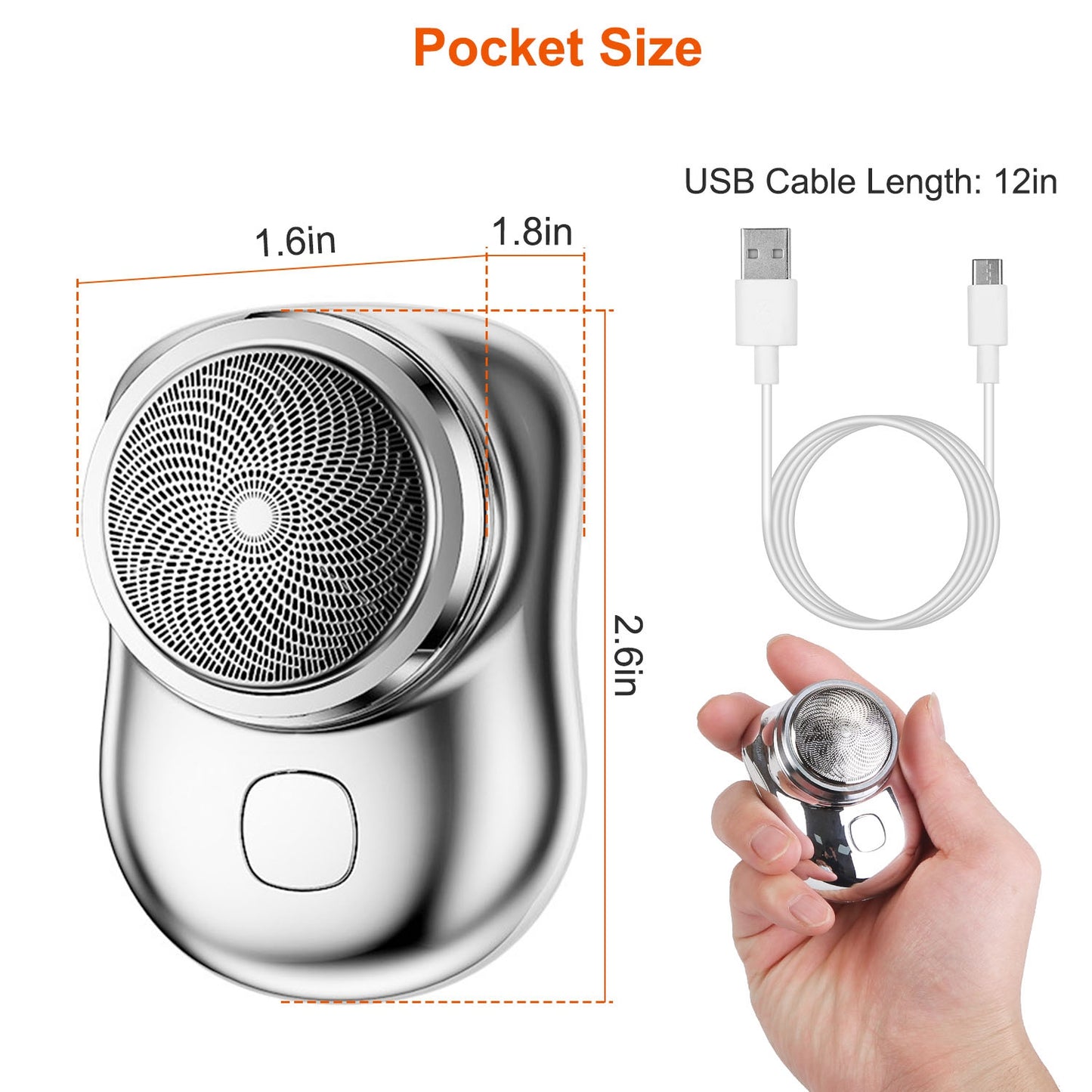Electric Razor for Men Mini Shaver