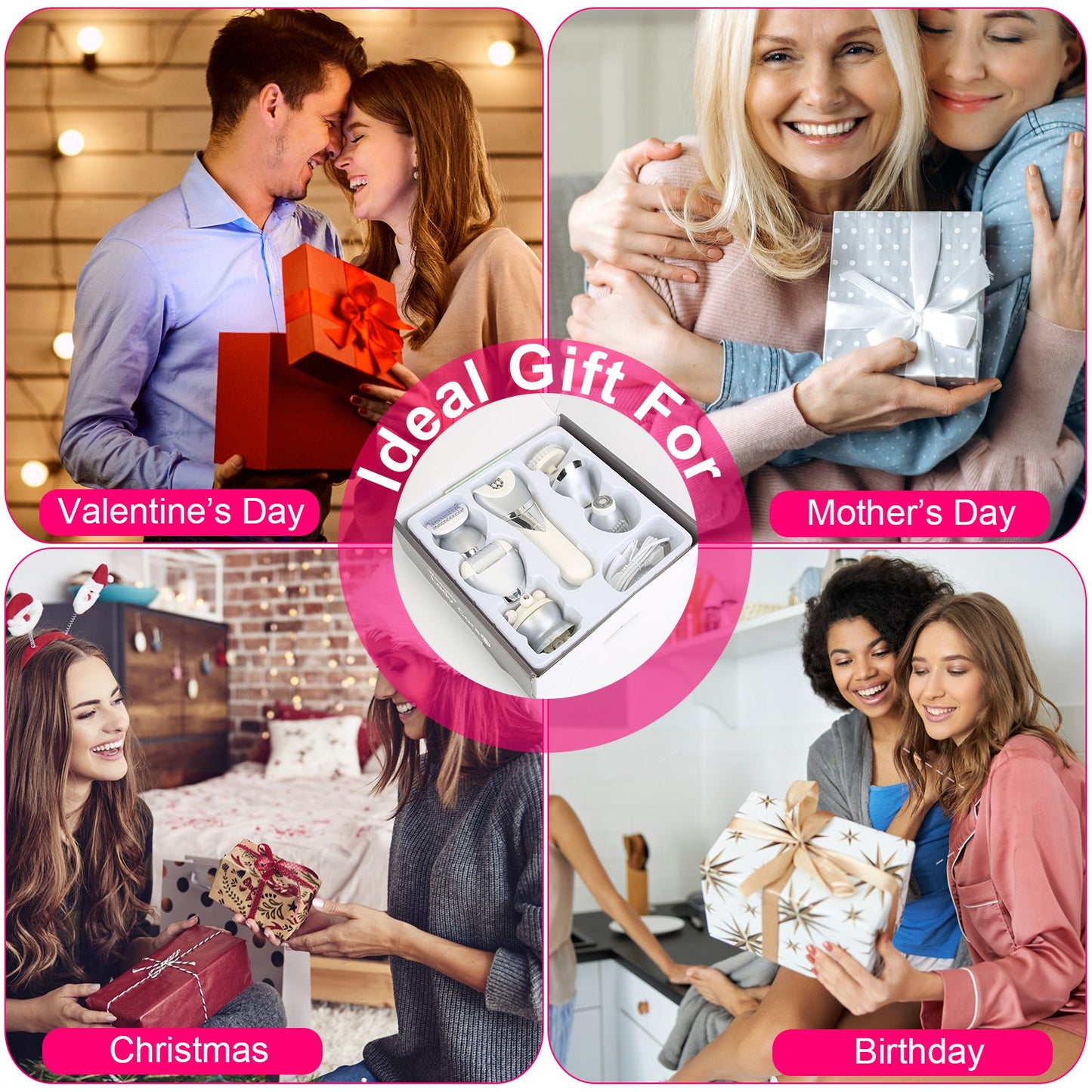 7 In 1 Electric Razor for Women Lady Hair Removal