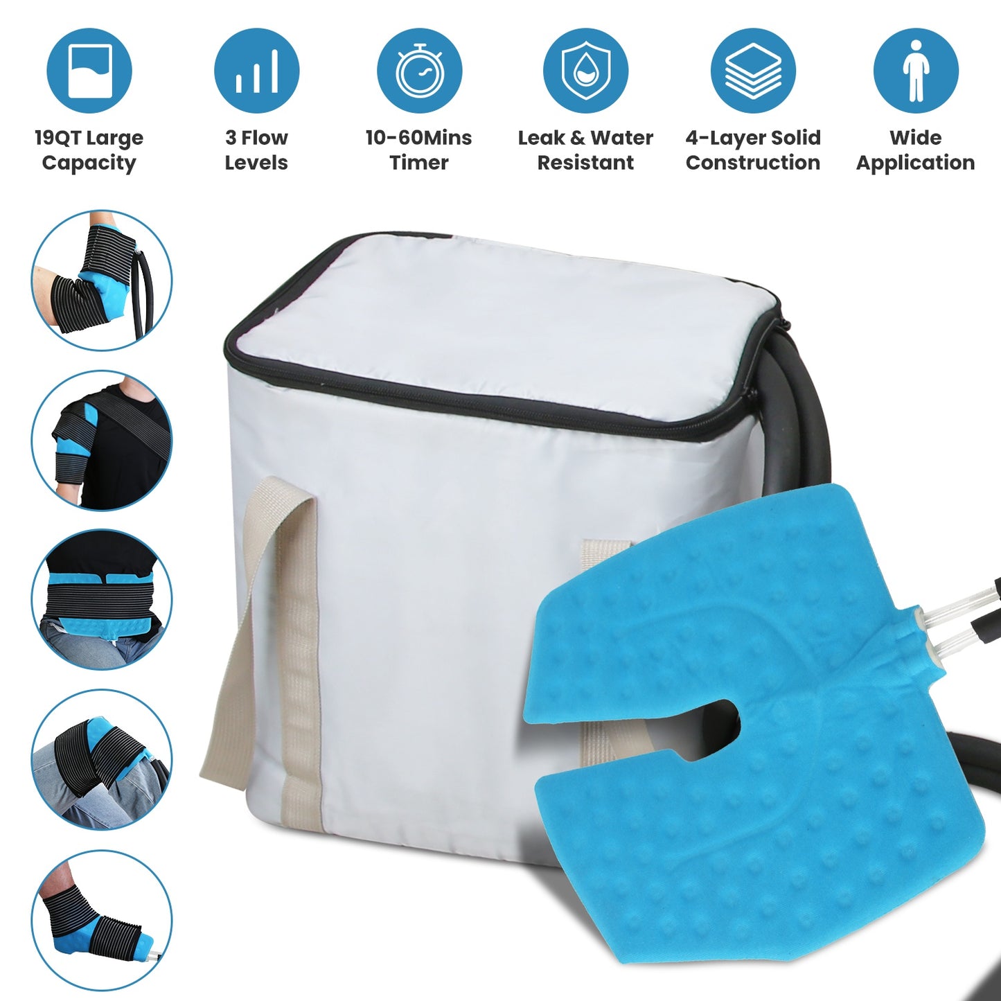Cold Rush Therapy Machine with 3 Speeds