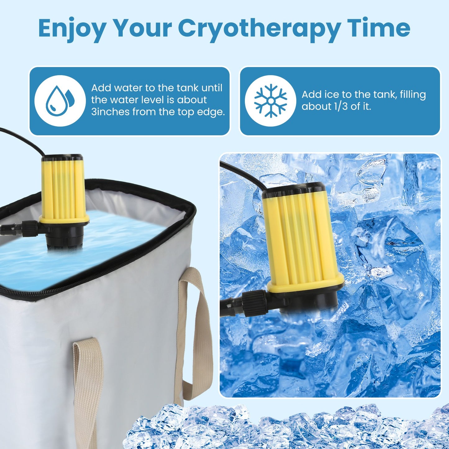 Cold Rush Therapy Machine with 3 Speeds