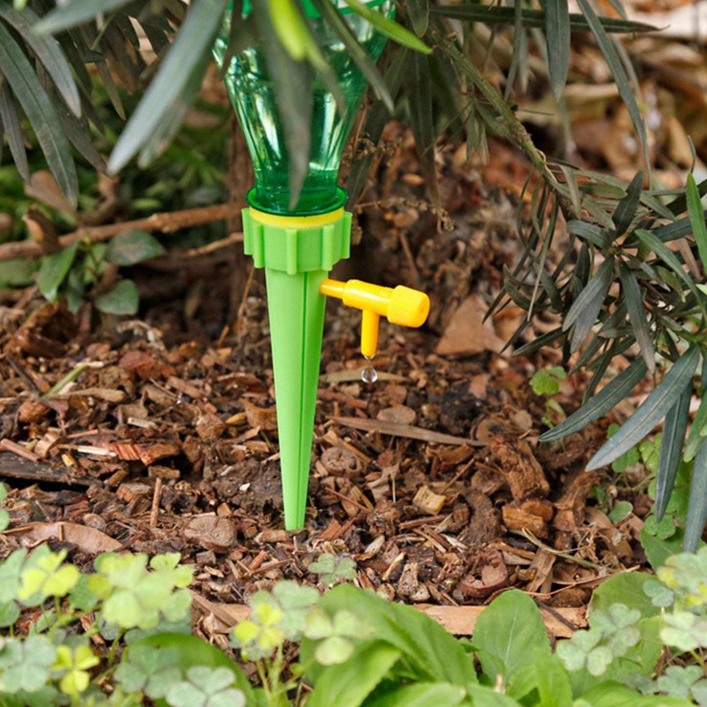 Plant Watering Spikes with Adjustable Valve - 24 Pack