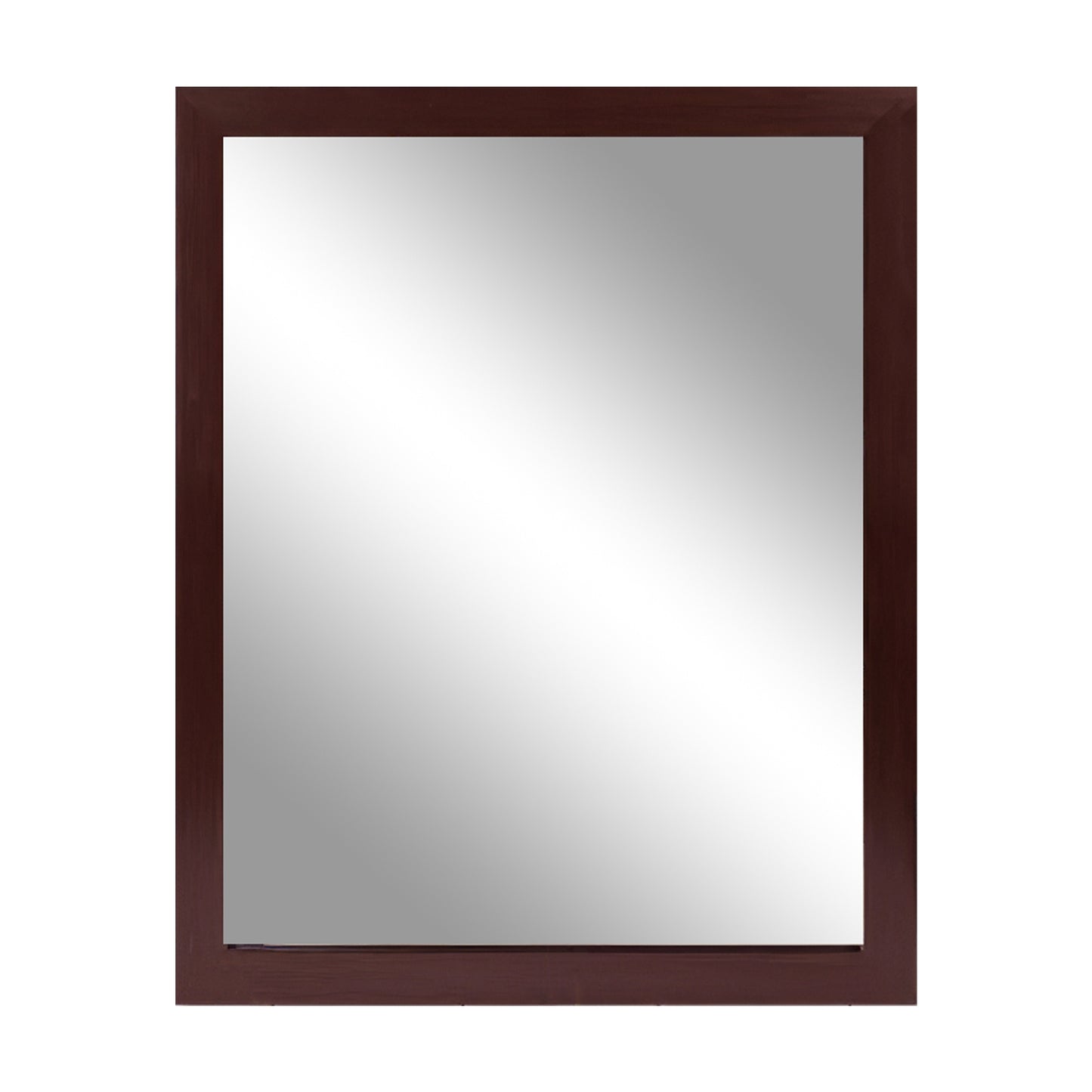 Wooden Frame Modern Wall Mirror