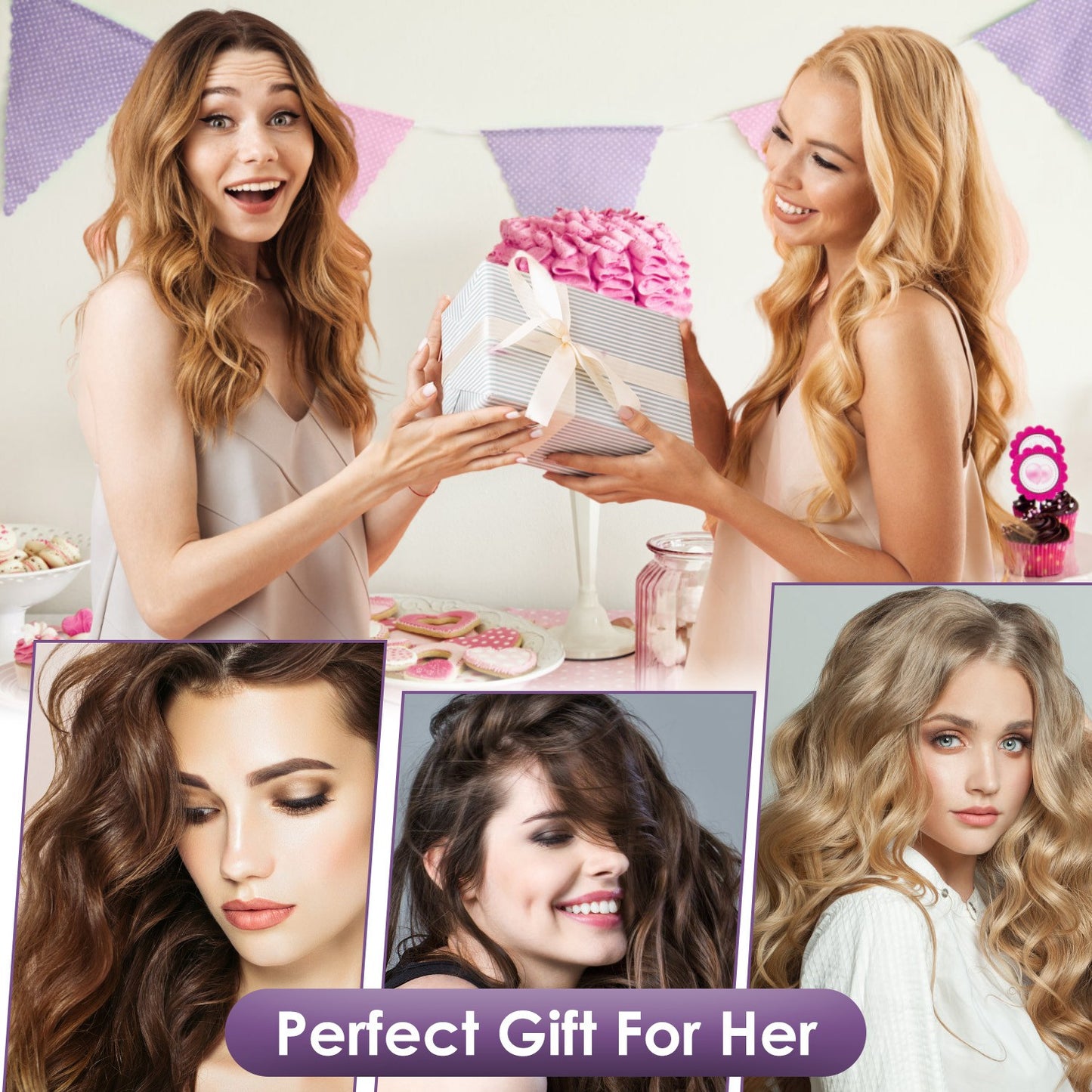 Deep Curling Wand with 5 Temps