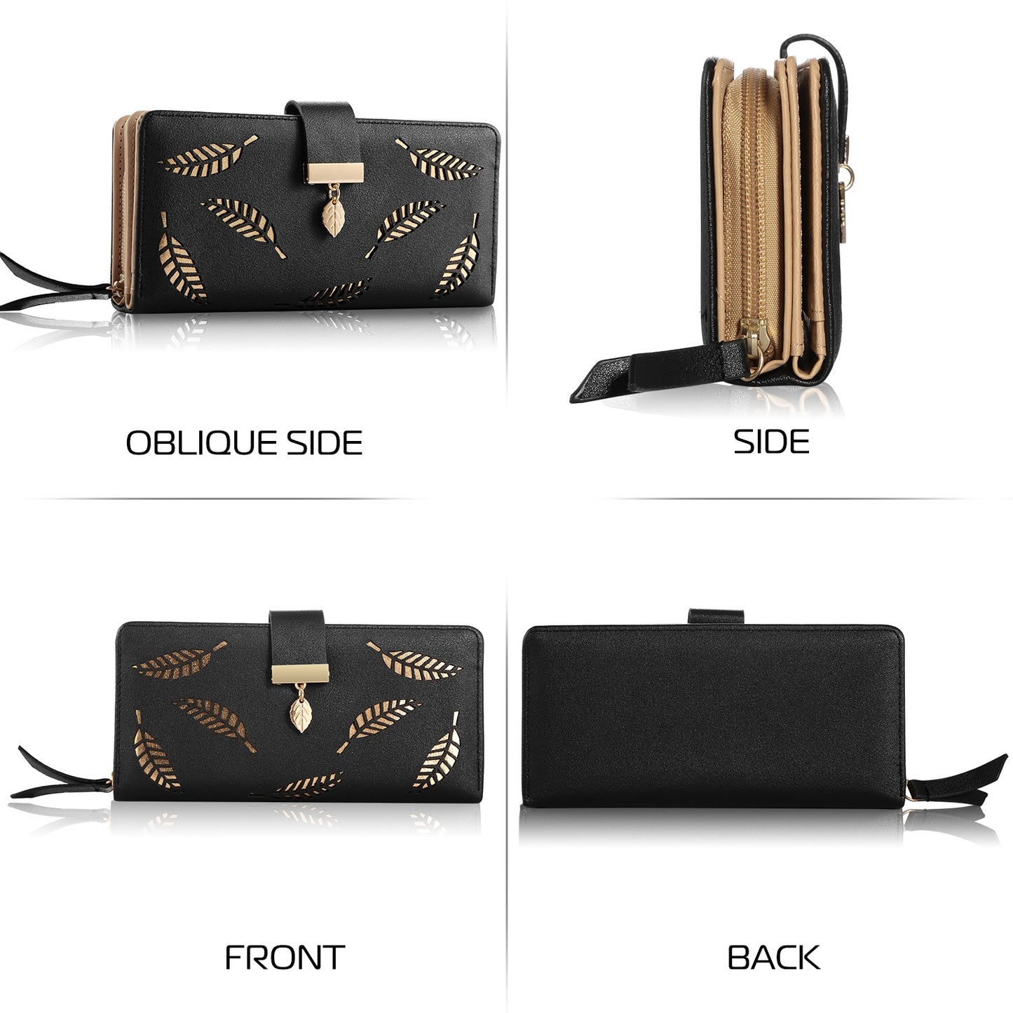Ladies Long Leather Wallet