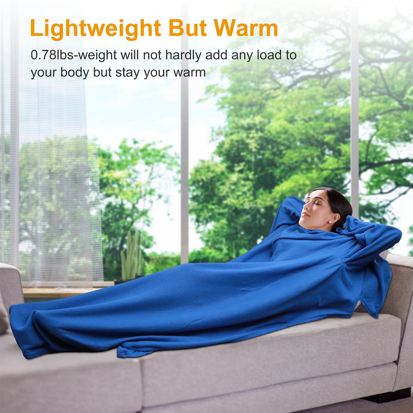 Wearable Fleece Blanket