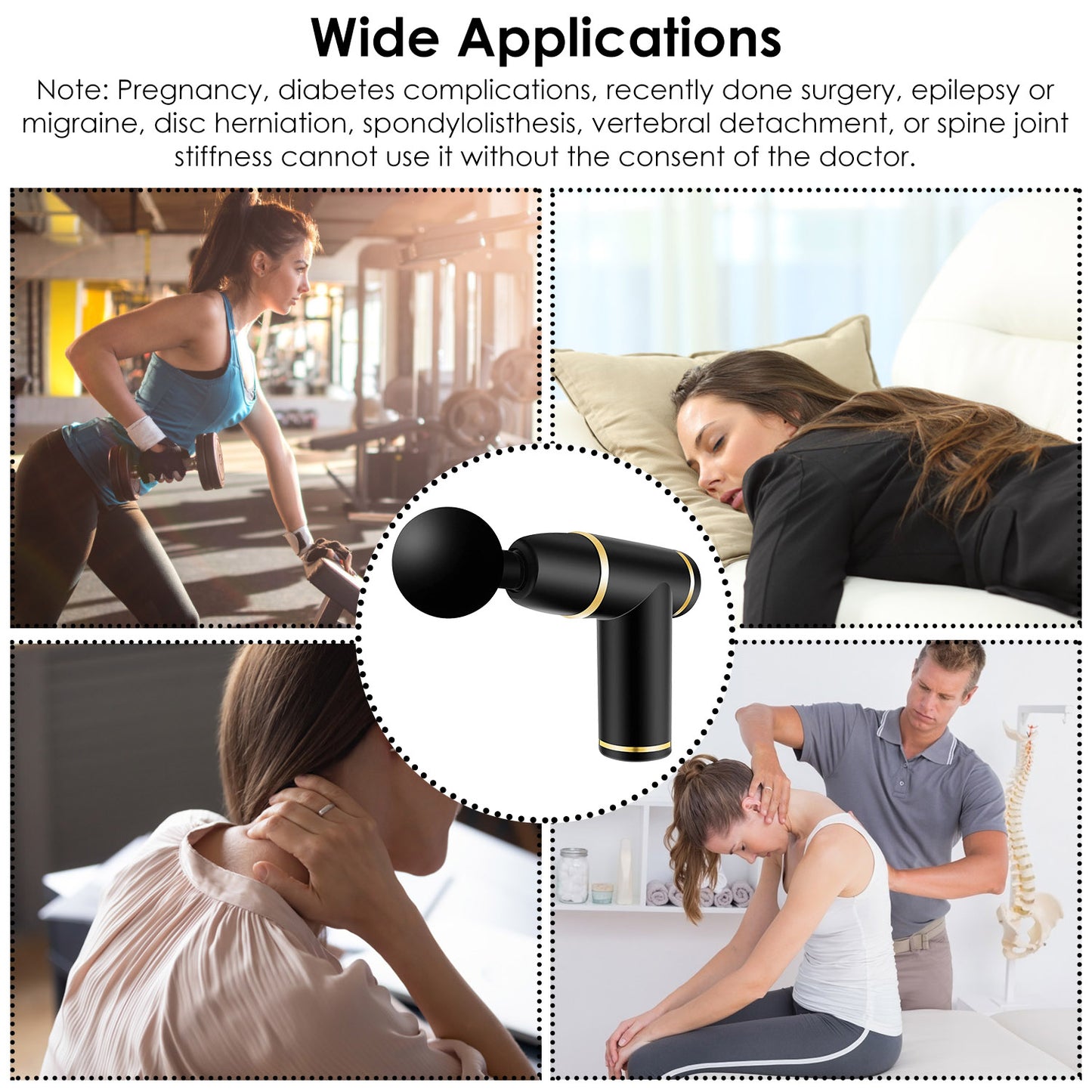Percussion Massage Gun USB Type C