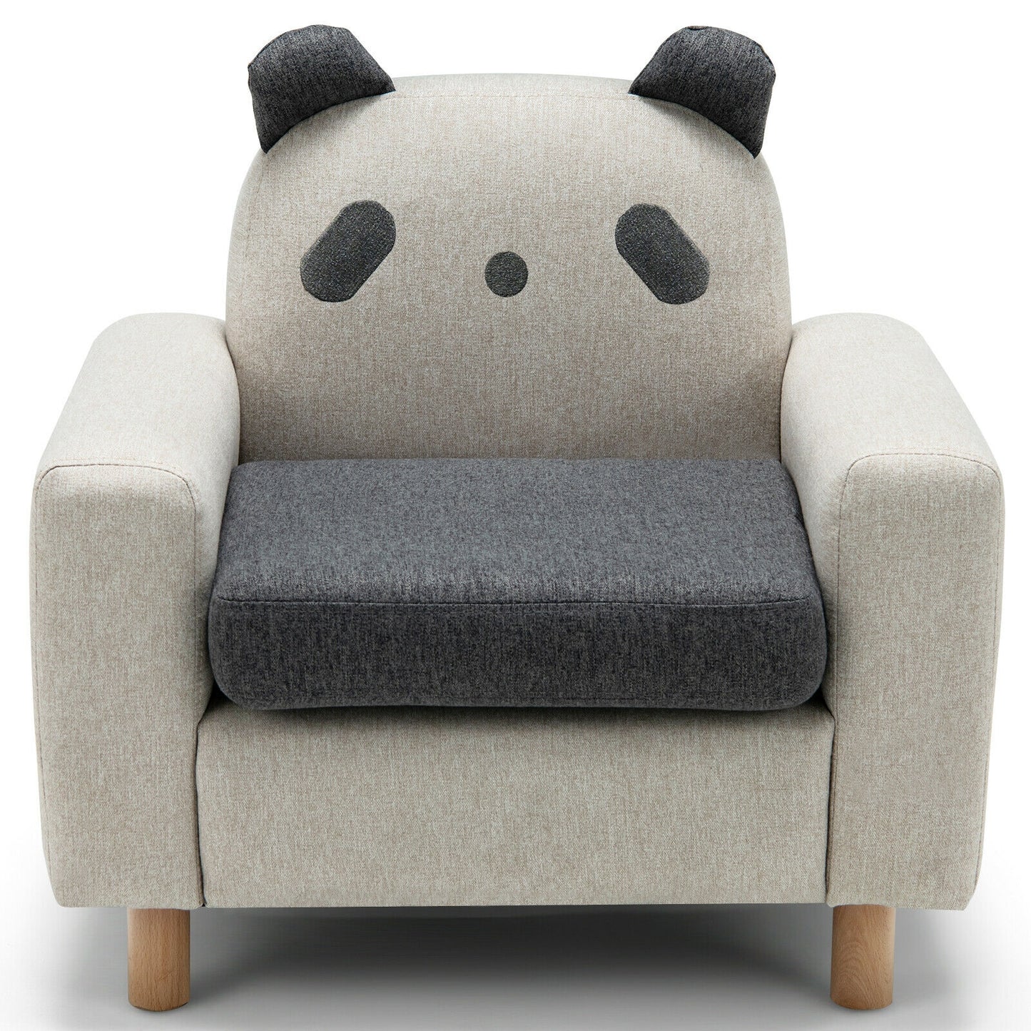 Kids Sofa with Armrests and Thick Cushion