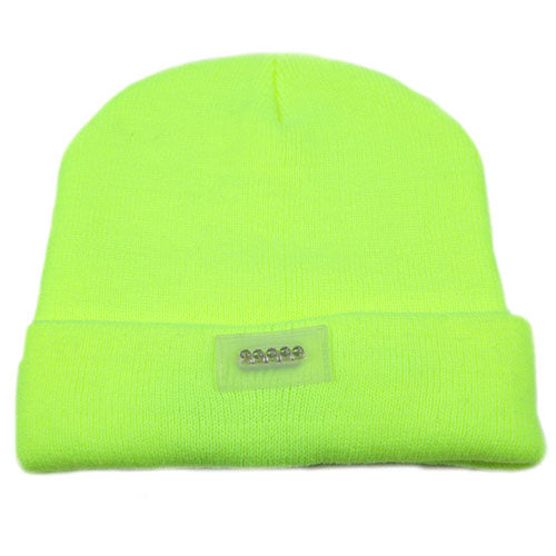 Warm Hat Camping Jogging Running Cap Headlamp
