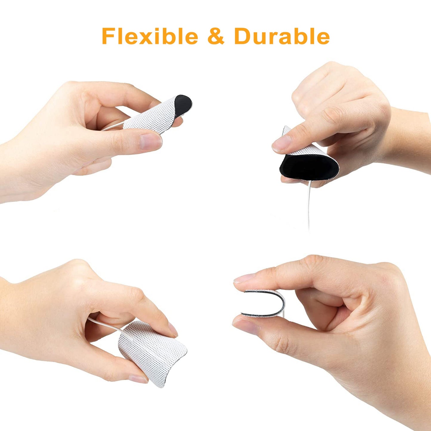 4Pcs Reusable Replacement Electrode Pads