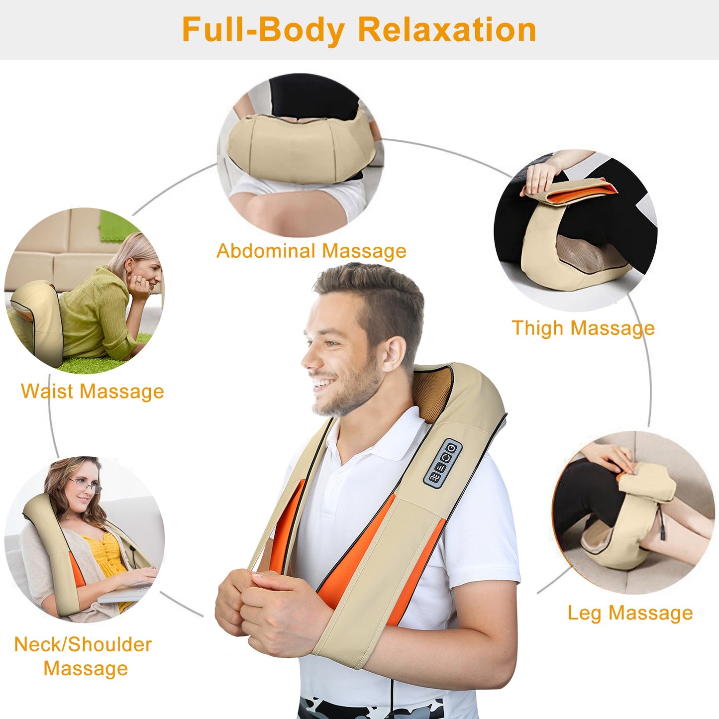 Neck Shoulder Massager Electric Back Massage