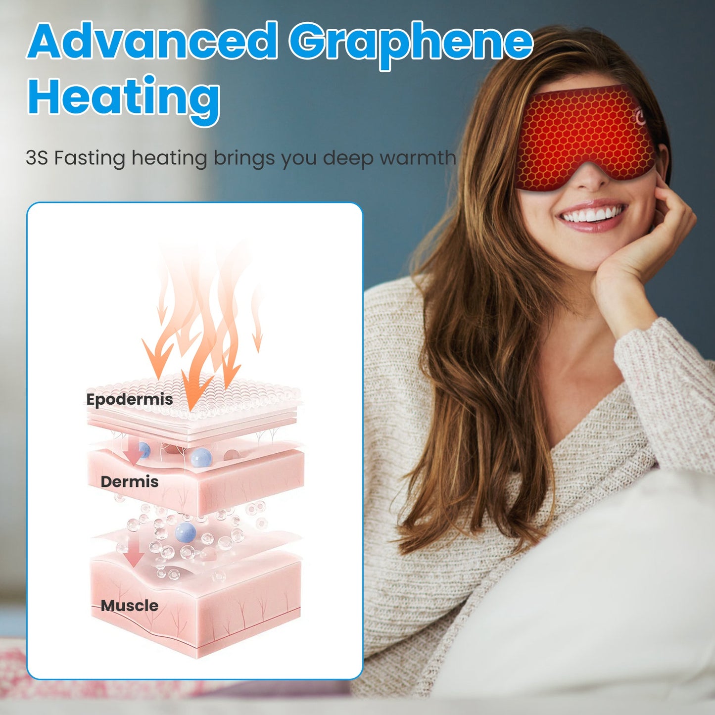 Cordless Heated Eye Mask