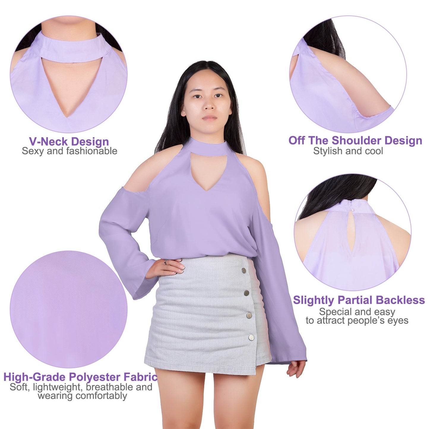 Women's Sexy Off The Shoulder Blouses