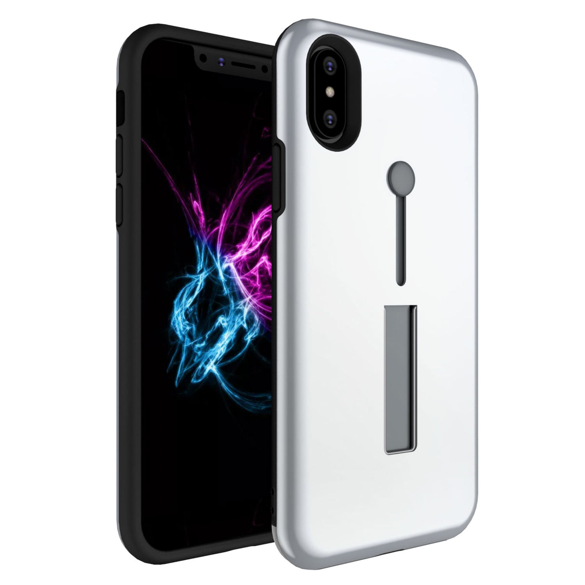 PA_iPhoneXCaseStand(Silver)_GPCT1037