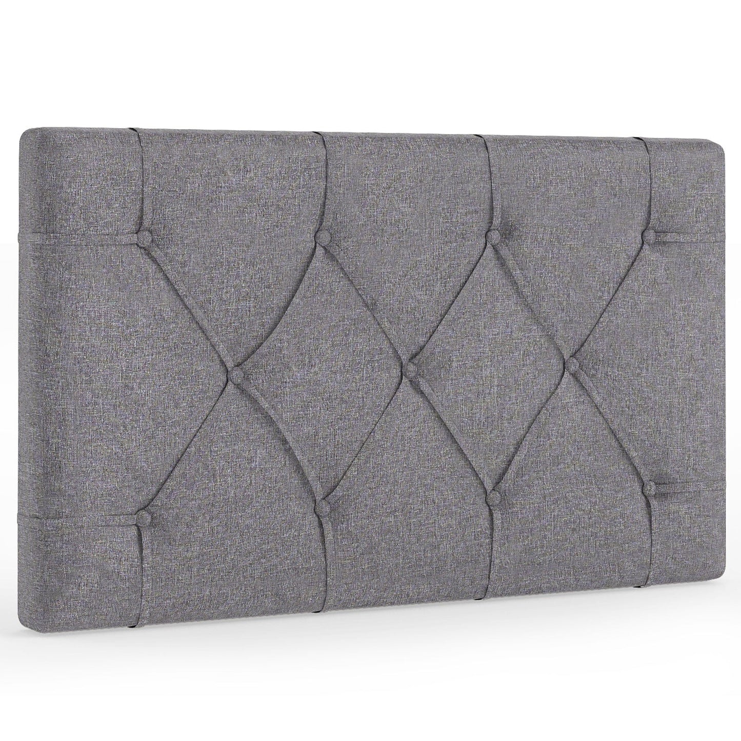 Upholstered Headboard for Twin Size Bed with Fabric Upholstery