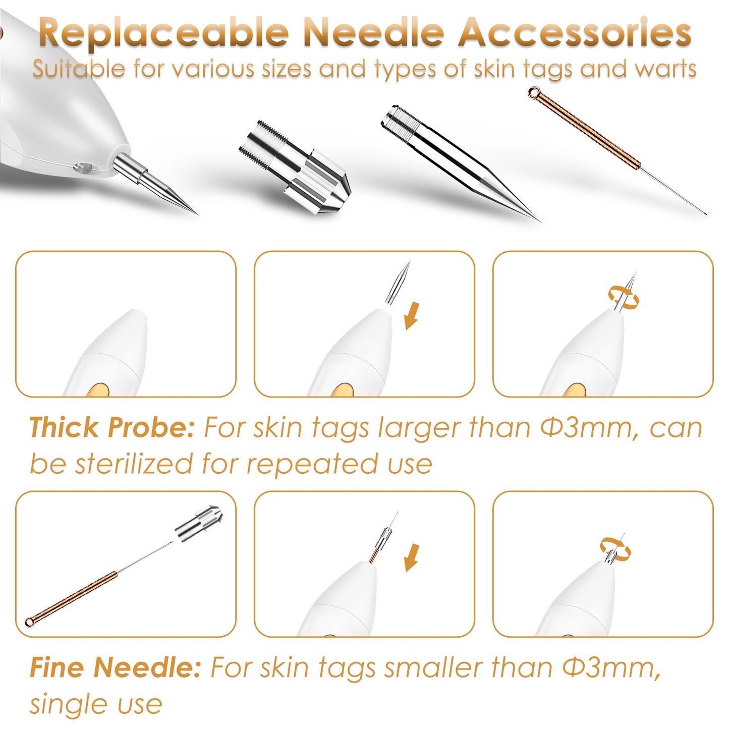 Rechargeable Mole & Wart Remover